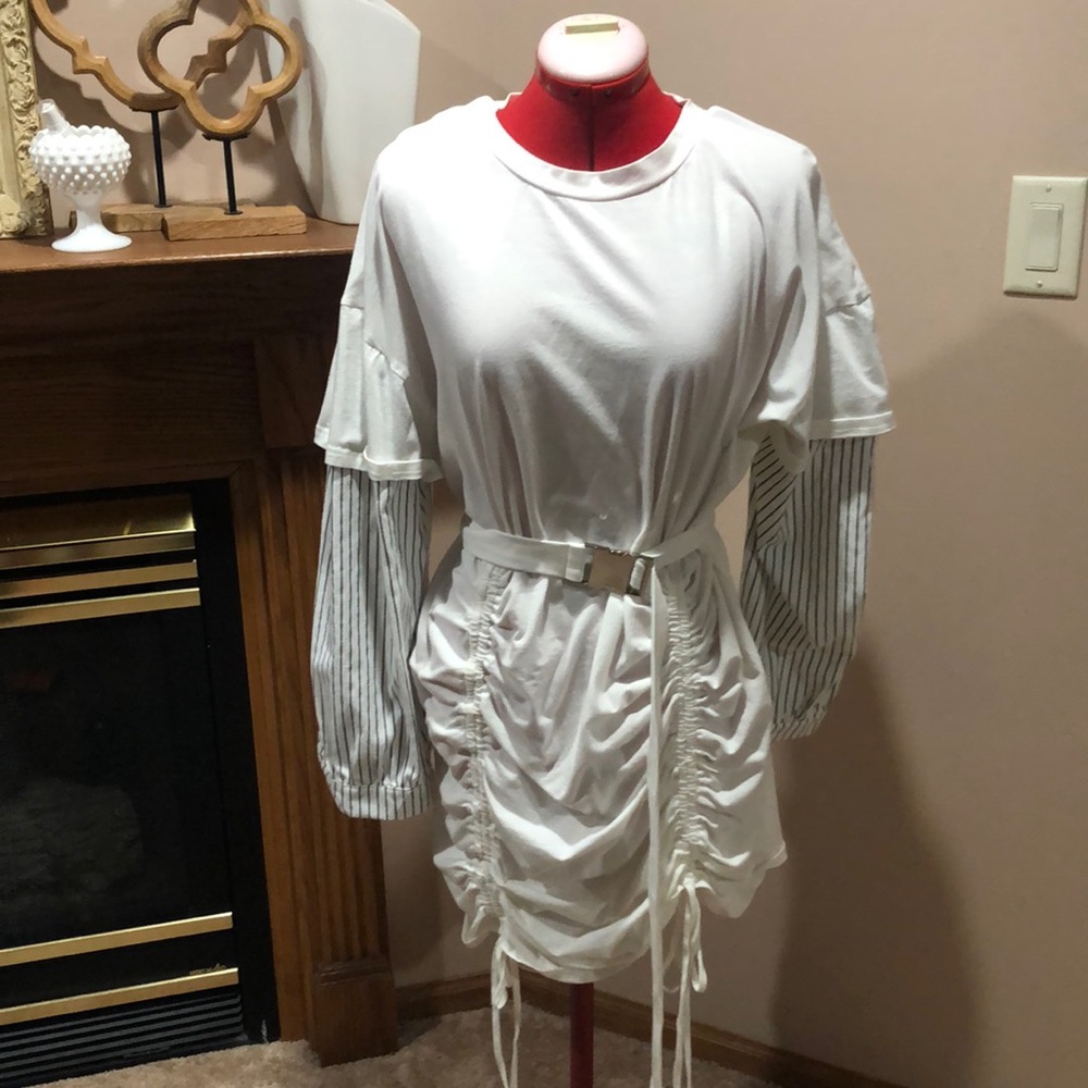 White SHEIN dress
